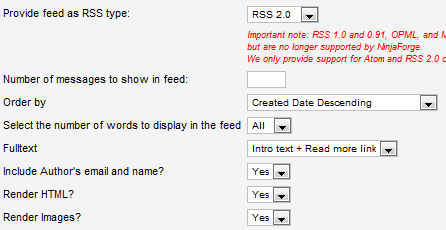 Getting Started with RSS Feeds