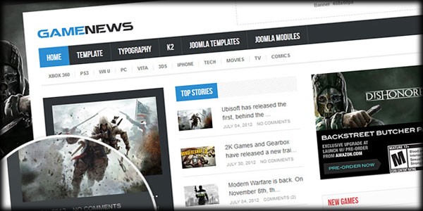 Update Your Gaming Portal with Game News from GavickPro