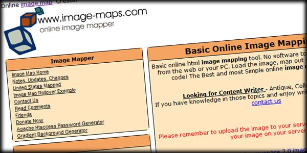 Going Old School with Image Maps in Joomla