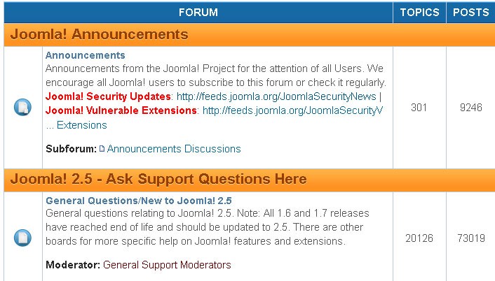 Rochen Upgrades Joomla Forum Infrastructure