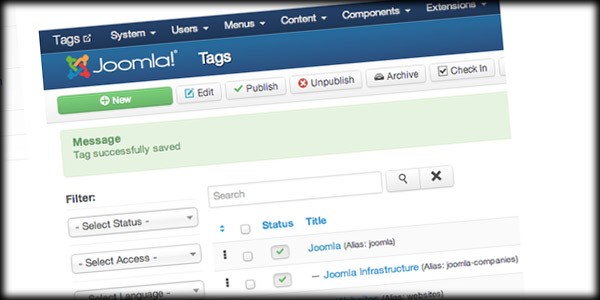 Joomla 3.1 Beta is Released - and We Have Tags!