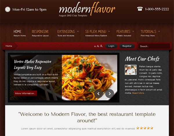 Shape 5 Releases New Template for Foodies