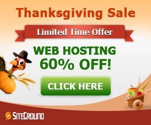 Joomla Hosting Special - 60% off Thanksgiving Sale